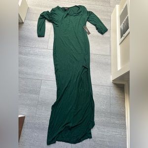 Lulus Medium Emerald Green Dress NWT